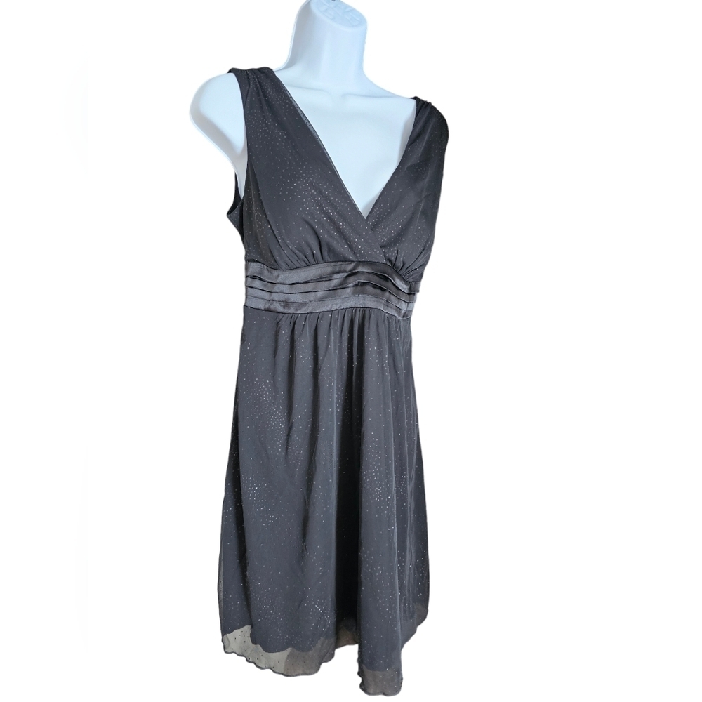 Enfocus Studio black glitter dress size 12